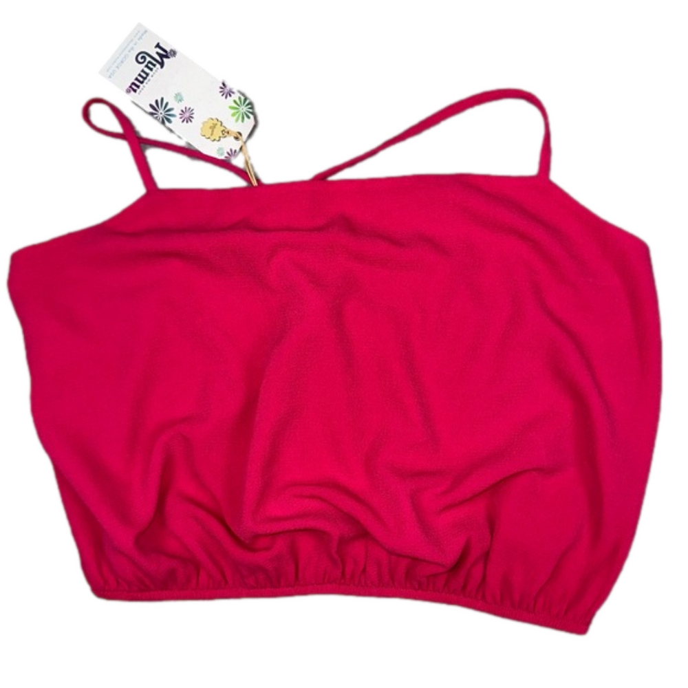 SHOW ME YOUR MUMU pink halter top women’s size extra large NWT